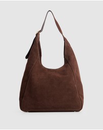 Evity - Alexa Leather Suede Hobo Bag