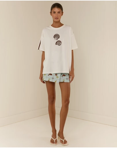 Palm Noosa - Seashell T-Shirt