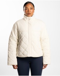 Active Basics - Quilted Puffer - Off-White
