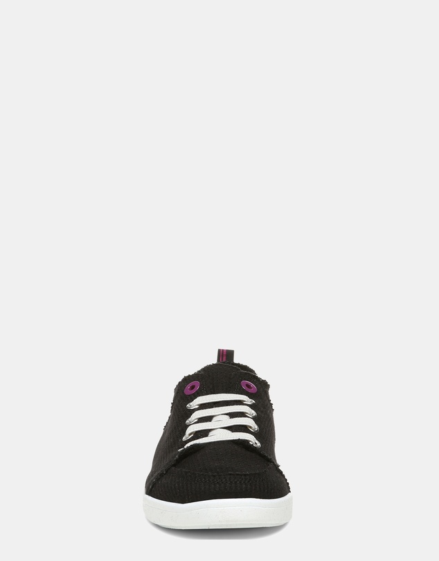 Vionic - Pismo Casual Sneaker - Black Waffle Knit