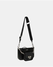Steve Madden - BNaim Black/Silver Handbag
