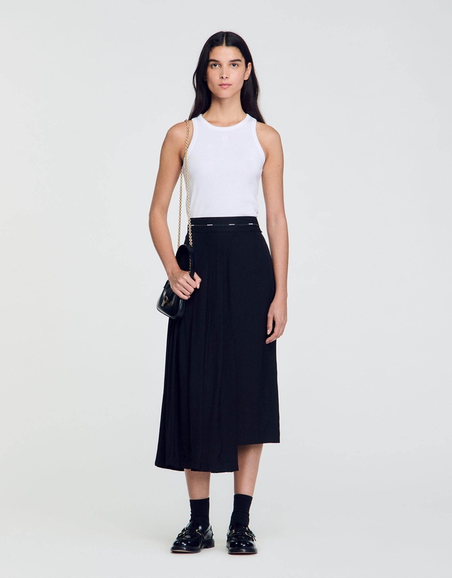 Sandro - Marianne Woven Skirt