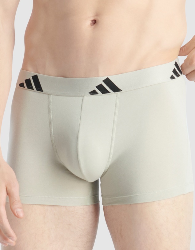 adidas Sportswear - 3 Pack Active Flex Cotton Trunk Underwear