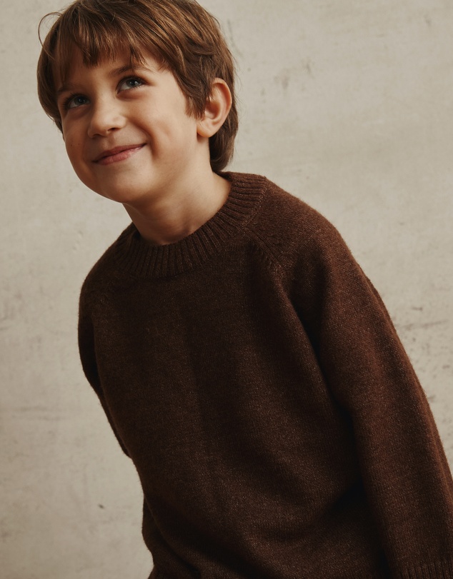 Alfred - Bruno Jumper I Chocolate