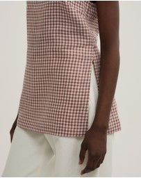 Witchery - Linen Longline Top