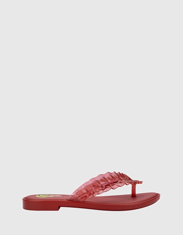 Melissa - MELISSA FLIP FLOP SLIM + GANNI