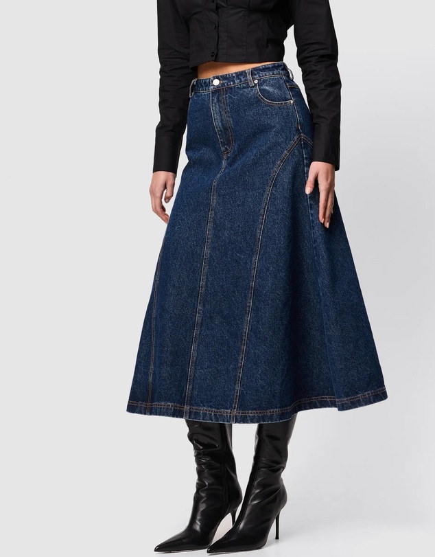 Mossman - Overdrive Midi Skirt