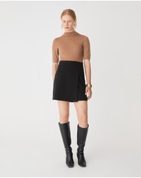 Forcast - Nikki Mini Wrap Skirt
