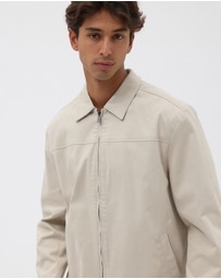 AERE - Recycled Cotton Twill Trucker Jacket