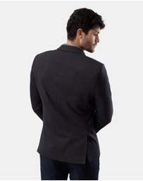 Brooksfield - Tonal Winter Check Blazer