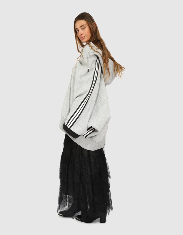 Belle & Bloom - Living by the Ocean Oversized Striped Hoodie