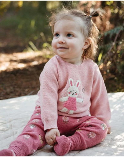 Purebaby - Magical Forest Jumper -Kids-Babies