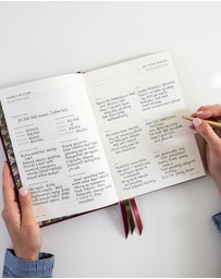Bespoke Letterpress - 2026–2027 Weekly Financial Year Planner – Mulberry