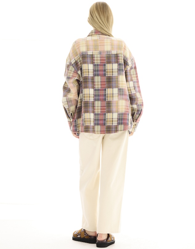 THE TALES - Check Flannel Bonded Jacket