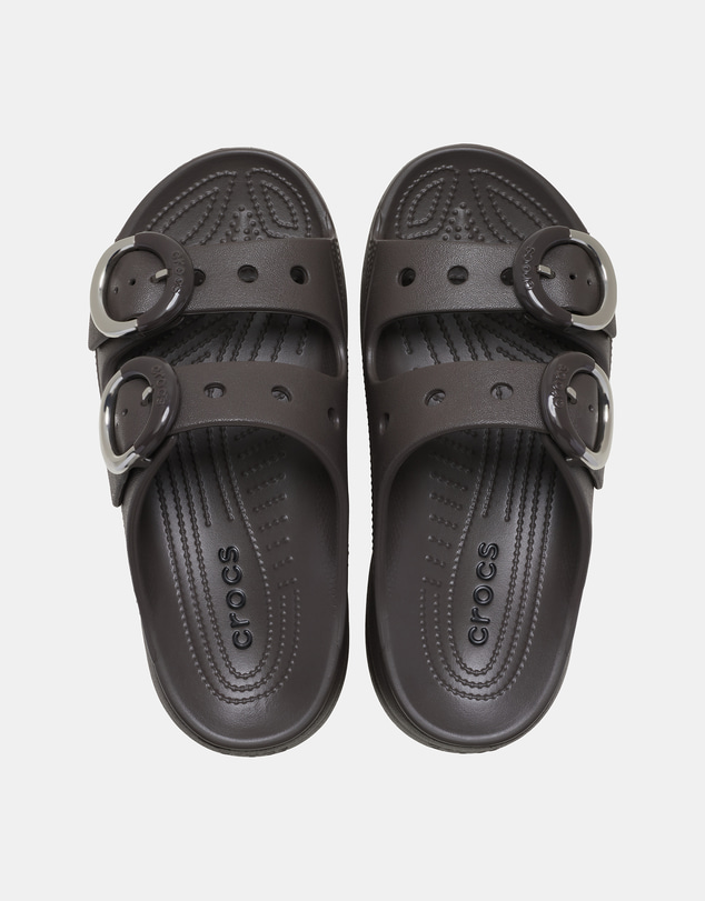 Crocs - Sat Platform Dipped Buckle Sandals - Women's