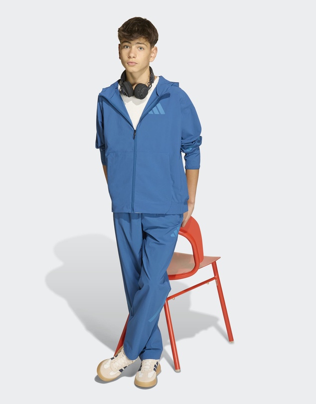 adidas Sportswear - Z.N.E. Woven Travel Cover Up Track Top Kids