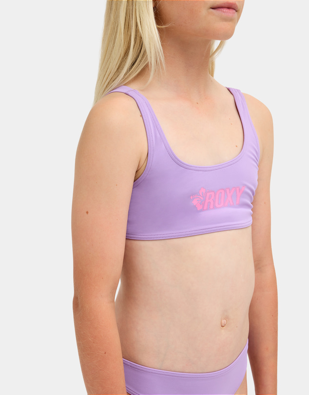 Roxy - Girls 8 to 16 Shore Swell Bralette Two Piece