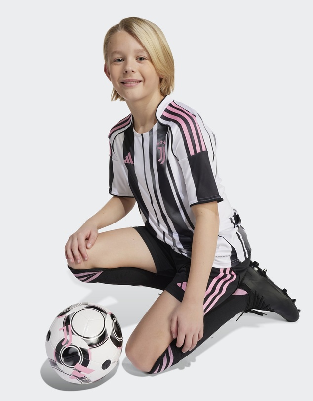 adidas Performance - Juventus 25/26 Home Football Jersey Kids
