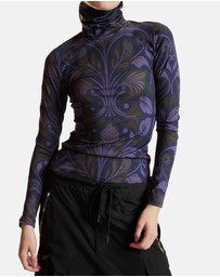 Cynthia Rowley - Turtle Neck Lycra Top