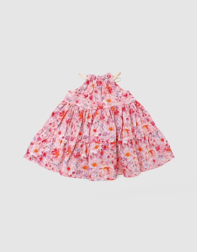 WITH LOVE FOR KIDS - Cotton Muslin Dress - Babies - Kids