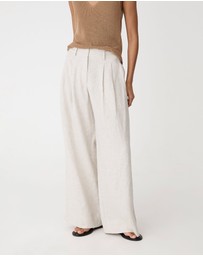 Forcast - Ami Wide Leg Linen Pants