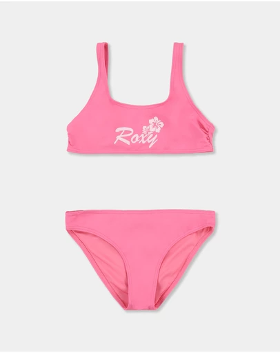 Roxy - Girls 8 to 16 Summer Wave Bralette Two Piece