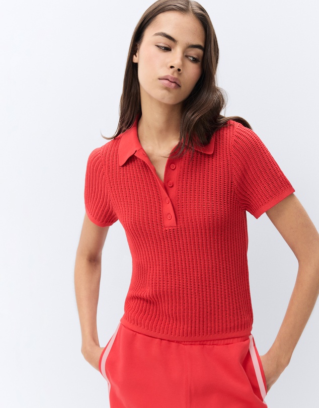 UNISON - Sporty Knit Polo