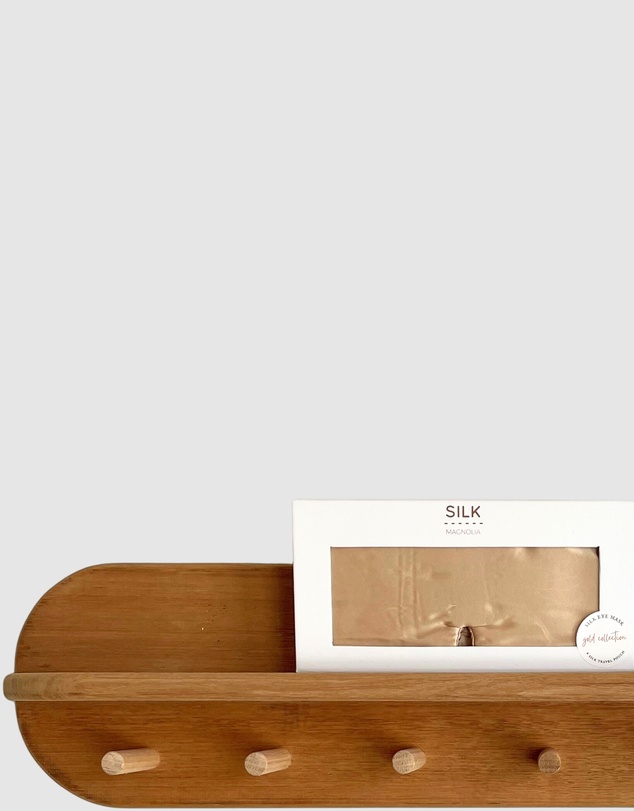 SILK MAGNOLIA - Pure Silk Eye Mask Pillow