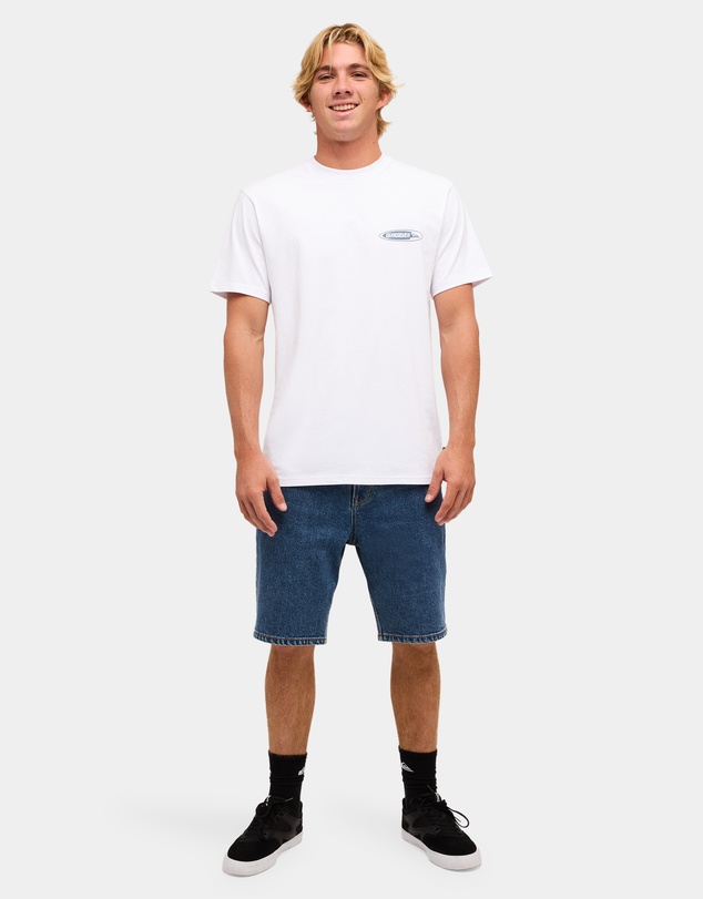 Quiksilver - Mens Aqua Cult Denim Shorts