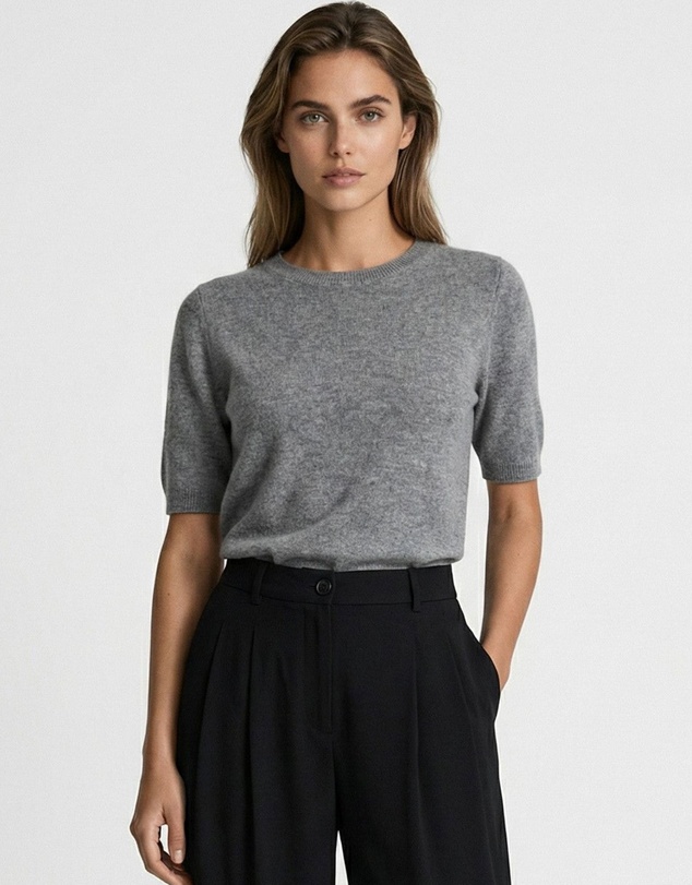 SILK MAGNOLIA - Cashmere Top