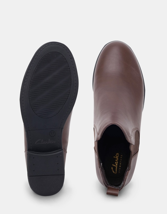 Clarks - Fleur Dark Brown