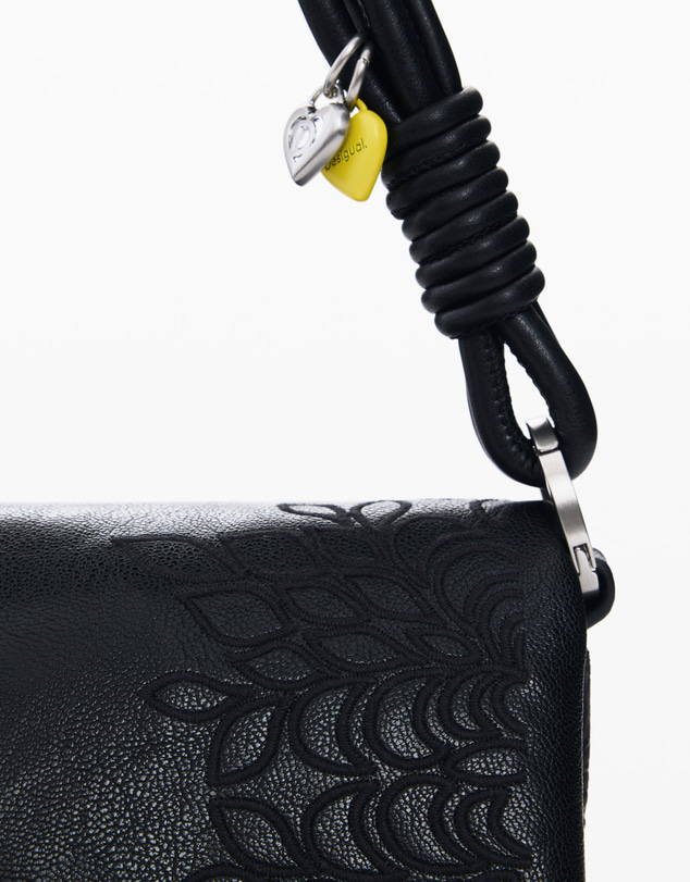 Desigual - Small bag with embroidered flap