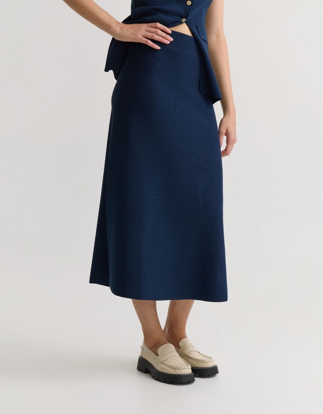 Oxford - Gracie Knitted Midi Skirt