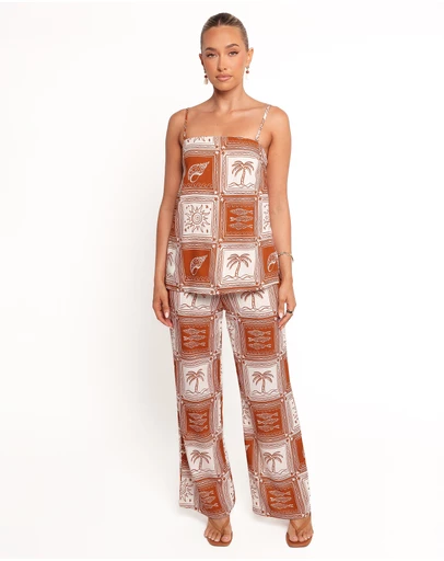 Petal & Pup - Alya Wide Leg Pants - Kohana Print