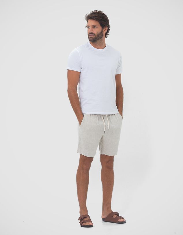 Coast Clothing - Linen Shorts - Sand