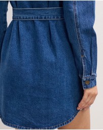 The Fated - Amalia Denim Mini Dress