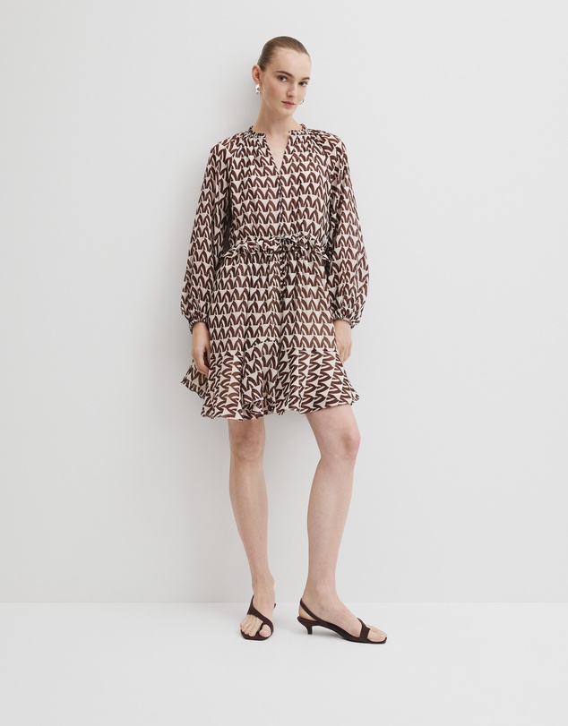 Country Road - Print Drop Waist Mini