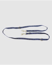 Mog & Bone - Multi-Function Hemp Dog Lead - Navy Cross