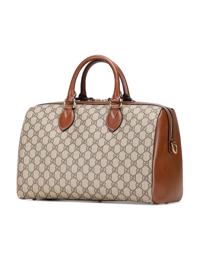 Gucci - Pre-Loved Medium GG Supreme Satchel