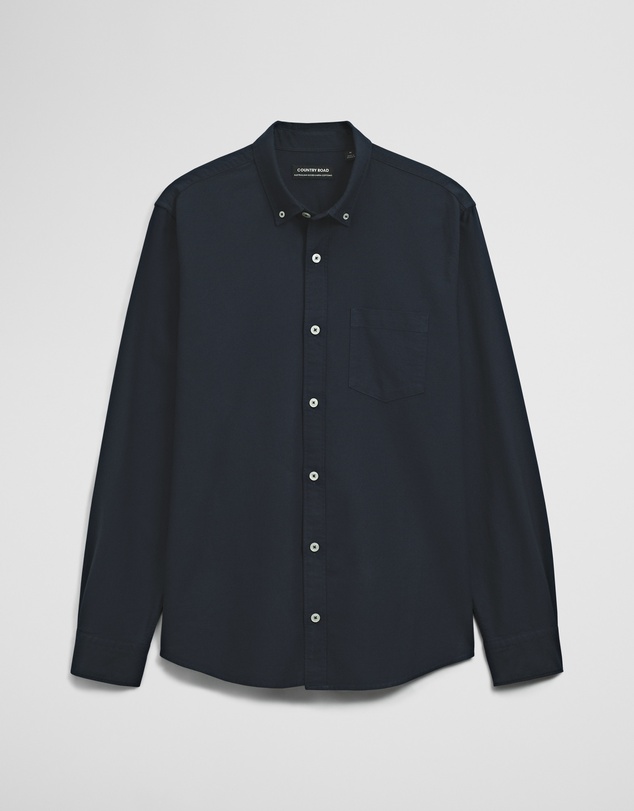 Country Road - Australian Good Earth Cotton Regular Fit Oxford Shirt