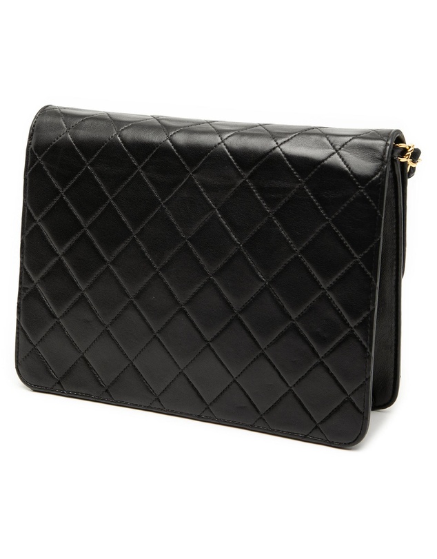 Pre-Loved by Azura Reborn - Pre-Loved Small CC Quilted Lambskin Single Flap