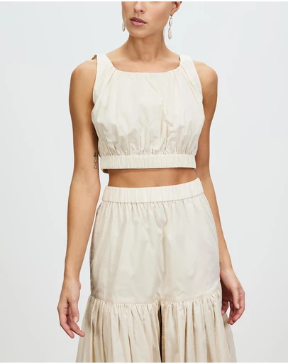 Sofia Irina - Elasticated Crop Top