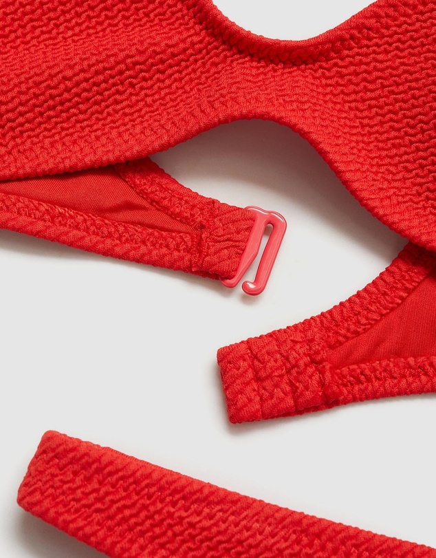 M.N.G - Solene Textured Bikini Top