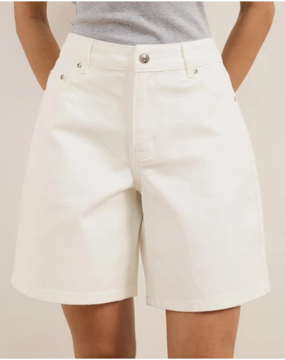 Atmos&Here - Ada Bermuda Denim Shorts