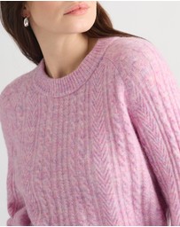 David Lawrence - Magnus Cable Knit Jumper