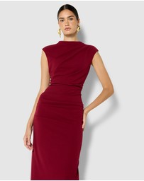 Montique - June Side Tuck Dress