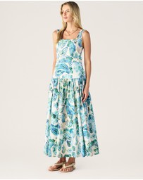 MOS The Label - Opaline Print Maxi Dress