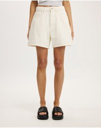 Cotton On - High 90 S Denim Short