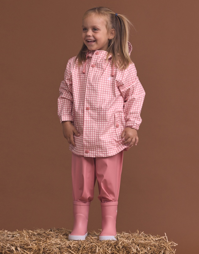 Crywolf - PLAY JACKET Rose Gingham