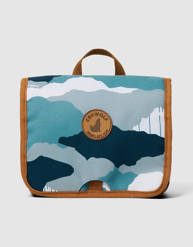 Crywolf - HANGING TOILETRY BAG Mountain Road